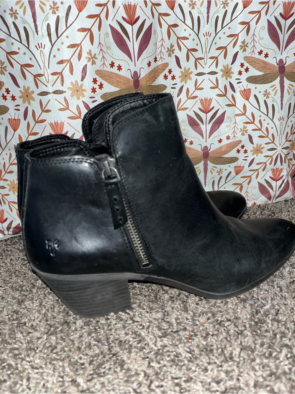 Frye Judith Zip Ankle Bootie Size Women’s 9.5